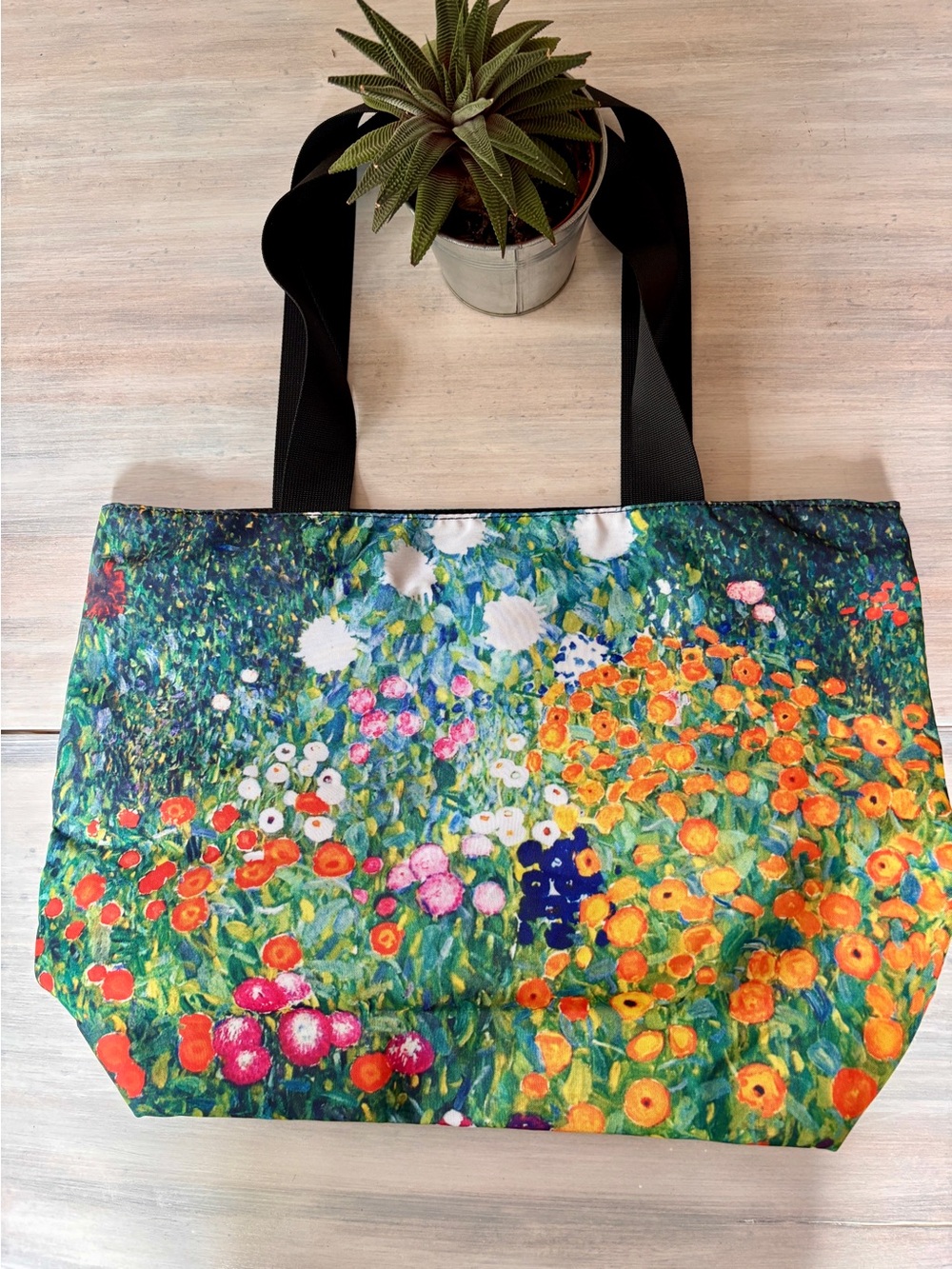 Floral Art Print Multicoloured Tote/Craft Bag. VINTAGE: Never Been Used ❤️